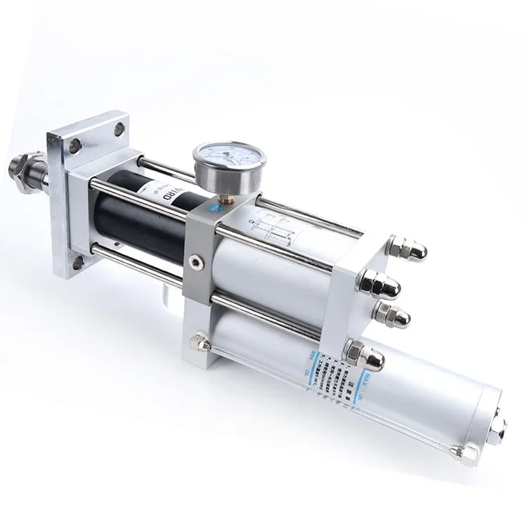 High quality and low price MPT series   hydraulic pneumatic air booster cylinder of 1T~40T