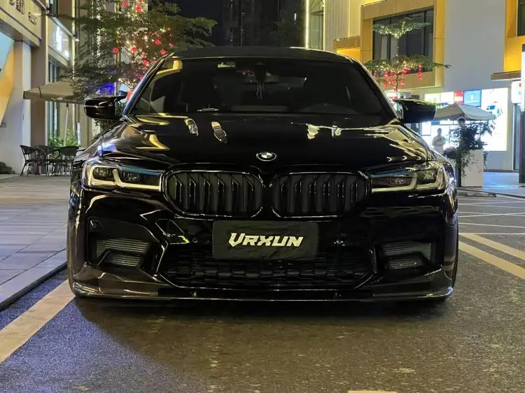 21 for BMW M5 F90 Body Parts-Late Modification Carbon Fiber 3D Front Lip Front Chin Front Shovel