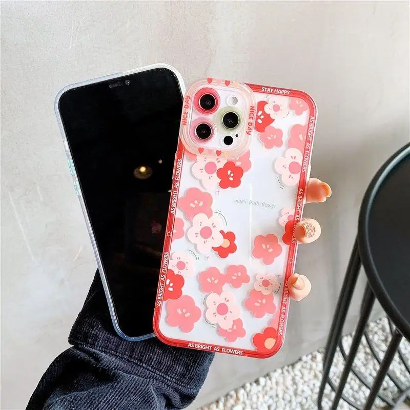 Case for Infinix Note 12 G96 10 Pro 11 30i 30 VIP TECNO CAMON 19 NEO 20 GT 10 Pro Smart 5 POP 5 LTE Daisy Flowers Soft TPU Cover