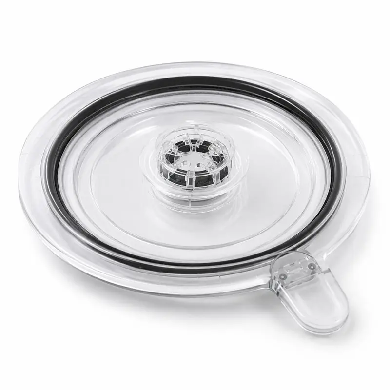 AT28-TM7 Transparent Mixing Bowl Lid Replacement Top Cover Sealed Leak-Proof And Heat-Resistant Blender Accessory.