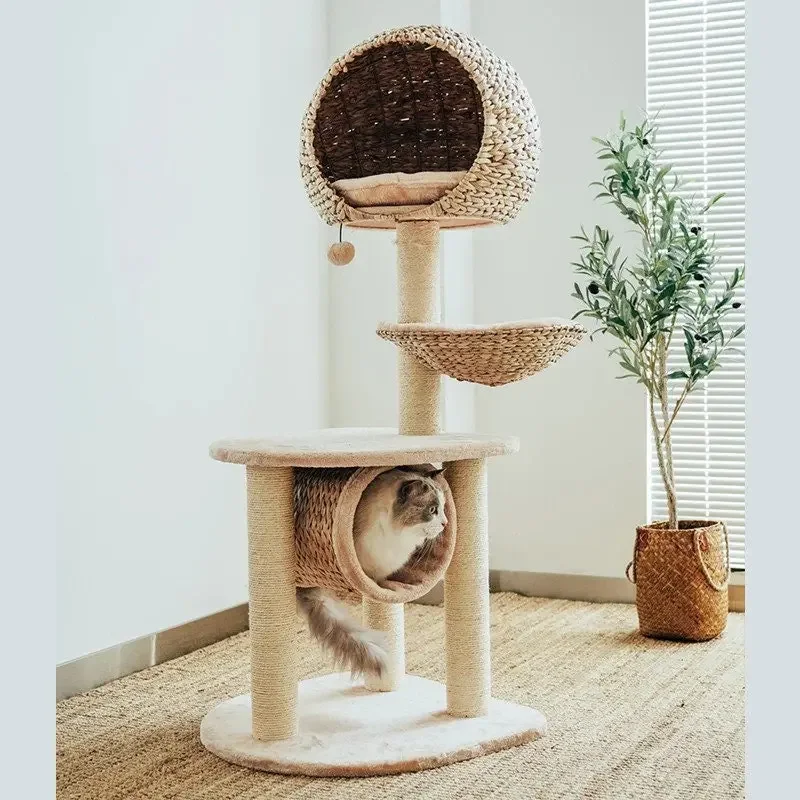 New Design Wholesale Product Modern Scratch Tree Cat Furniture Condo Tower