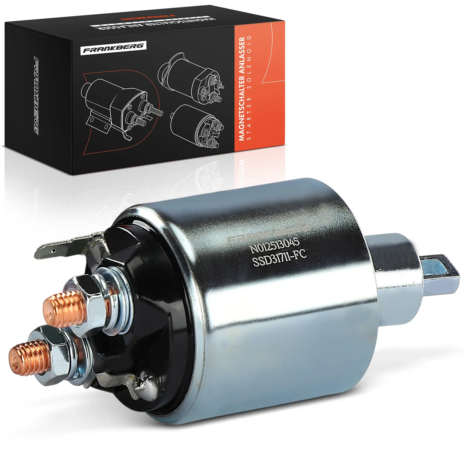 Frankberg 1x Magnetische schakelaar Starter voor Nissan Interstar Terrano 2 Opel Movano Renault Master S13527B ZM3719 213017011