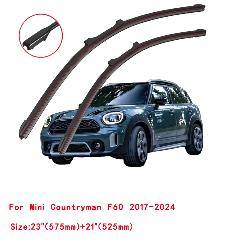 For BMW MINI COUNTRYMAN F60 2016 2018 2020 2021 2022 2023 Windscreen Windshield Brushes Accessories Front Washer Car Wiper Blade