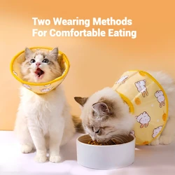 Pet Anti-bite Collar Cat Wound Healing Cat Elizabethan Collars Anti-licking Protective Circle Cat Supplies Accessories