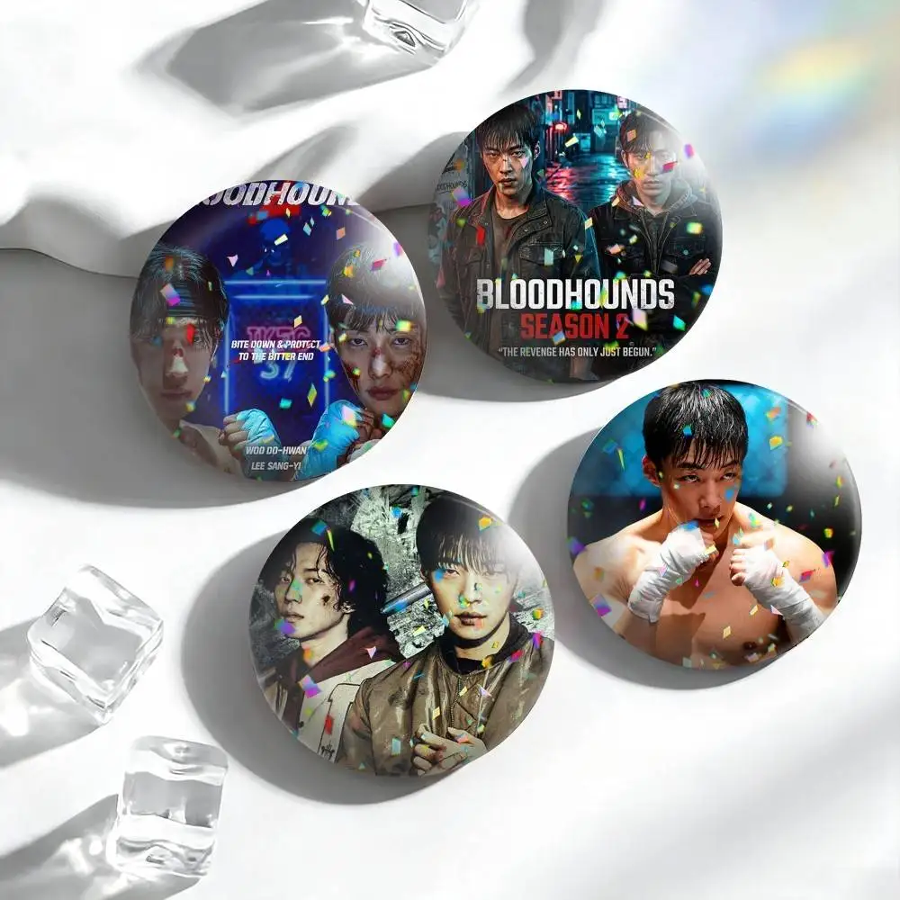 HOT Drama B-Bloodhounds  25mm 32mm 44mm 58mm 75mm Brooches Badges Pins for Accessories Gift