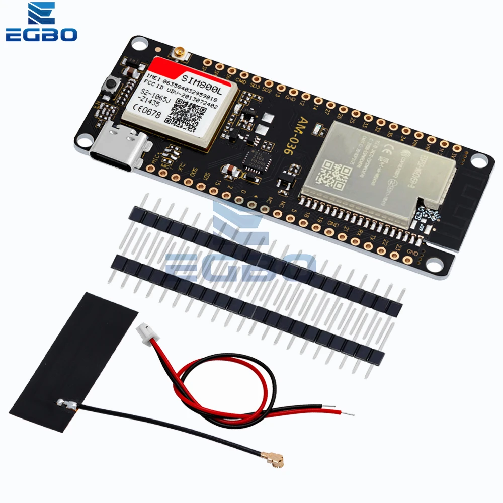TTGO T-Call V1.3 ESP32 وحدة لاسلكية هوائي SIM بطاقة SIM وحدة SIM800L وهوائي GSM/GPRS لاردوينو