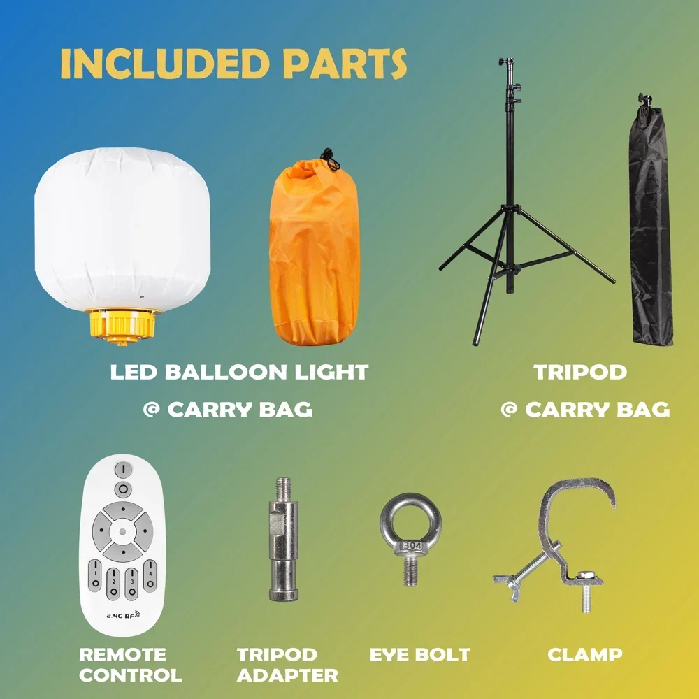 تصميم جديد برج ضوء البالونات LED لحالات الطوارئ #5