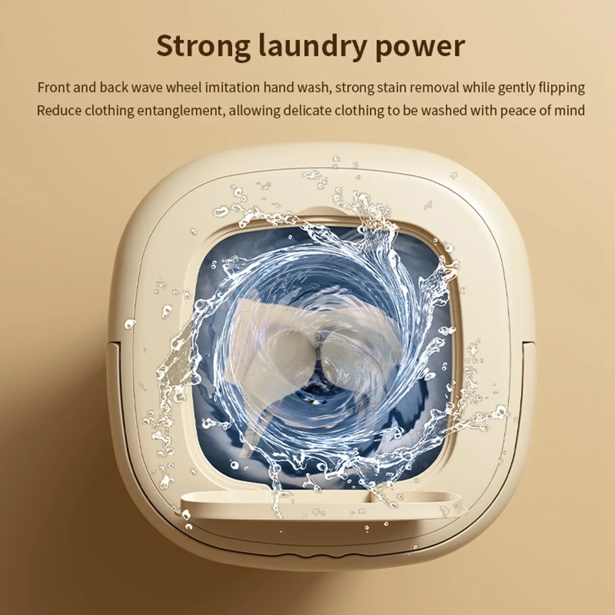 9L Portable Washing Machine, Folding Mini Washing Machine Sterilizing And Drying Washing Machine Is Suitable For Baby Clothes