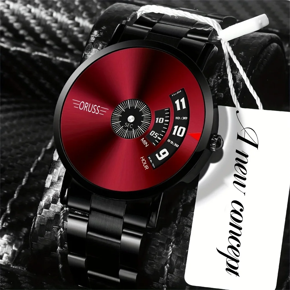 New technology students men's watch steel belt high-grade fashion all the trend cool handsome durable men's watch