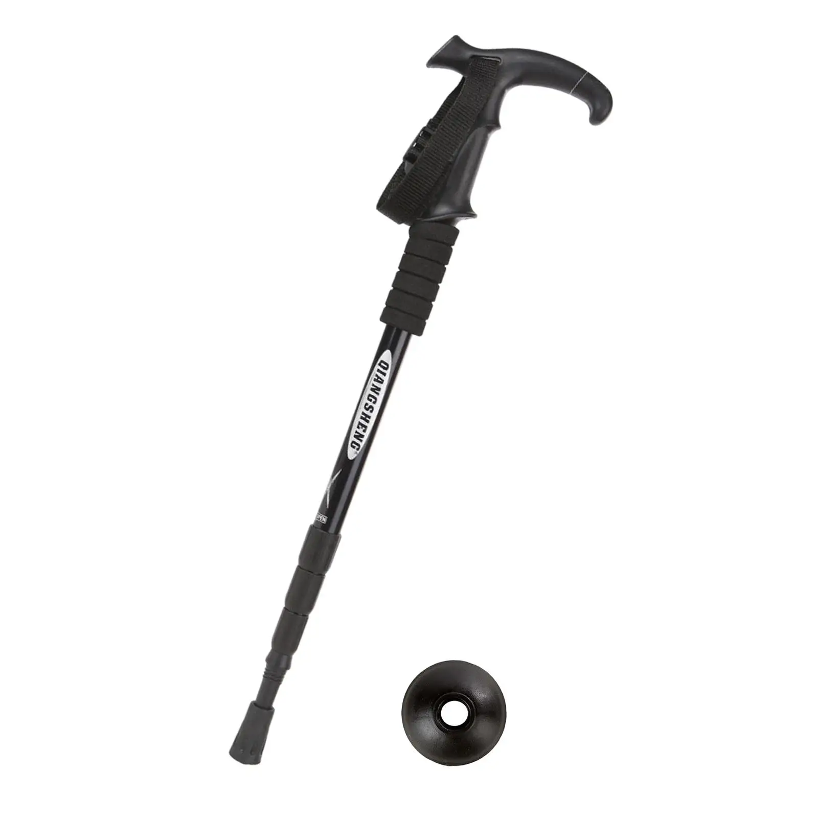 Adjustable Hiking Sticks Lightweight Retractable Cane Walking Stick with Anti Slip Handle for Elderly and Mountaineering