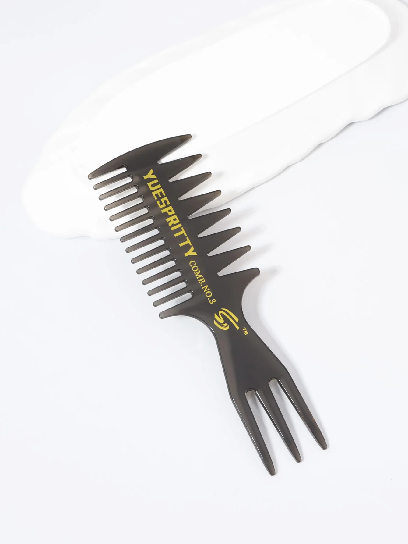 Afrikanischer Haarstyling-Kamm, Weitgezahnter Lockenkamm, Professionelle Styling- und Friseurwerkzeuge für Haaraccessoires – Detail 7