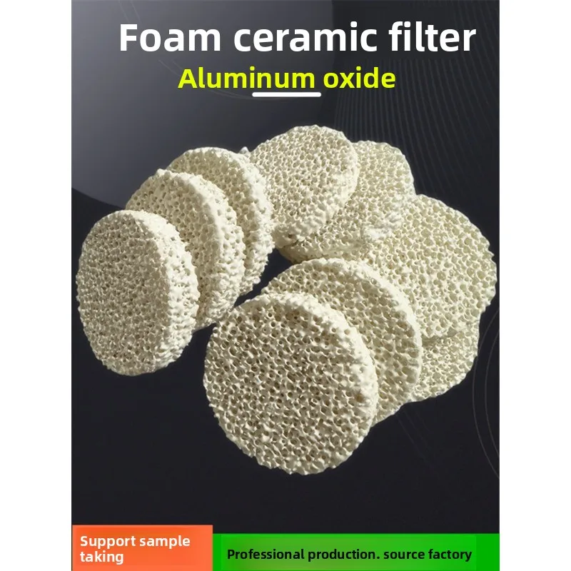 

Custom Copper Water Filter Disc Alumina Foam Ceramic Filter J795 High Temp Cast Silicon Carbide Honeycomb
