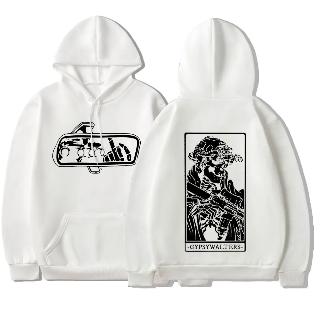 Vorwärts Beobachtungen Gruppe GYPSYWALTERS Hoodie männer Vintage Skeleton Grafik Mit Kapuze Sweatshirts Übergroßen Hoodies Streetwear