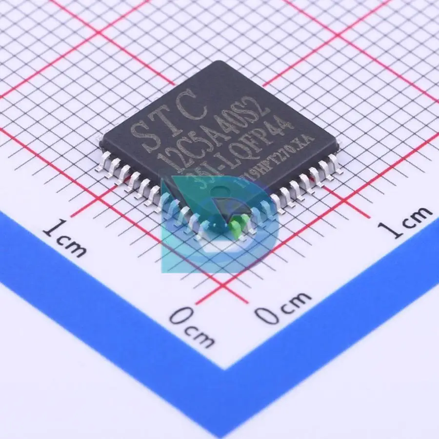 

STC12C5A40S2-35I-LQFP44 40KB 1.25KB FLASH 40 3.5V~5.5V 51Series QFP-44(10x10) Microcontrollers (MCU/MPU/SOC) chips New original