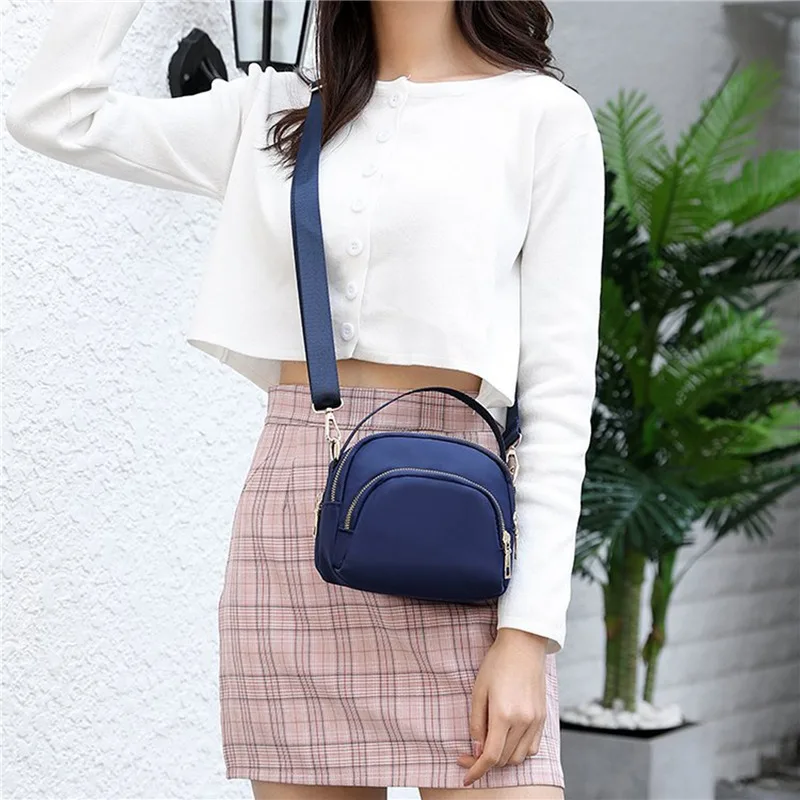 Fashion Women Crossbody Bags Sweet Zipper Mobile Phone Shoulder Bag Lady Female Multifunction Mini Handbags Purse New Hot 2023