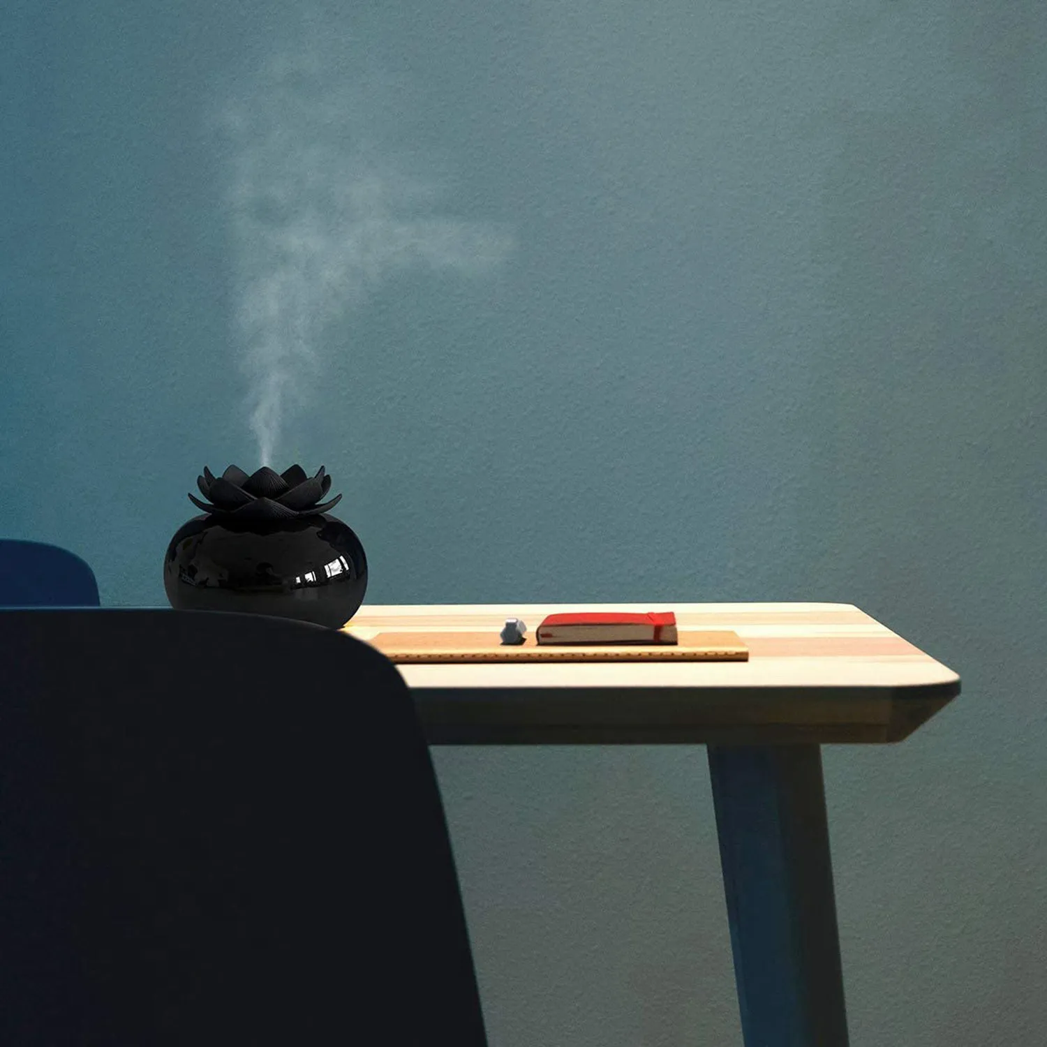 A09G-ceramiczny dyfuzor olejków eterycznych, osobiste nawilżacze USB dla dzieci biurko sypialnia Home Office, mini parowniki na biurko