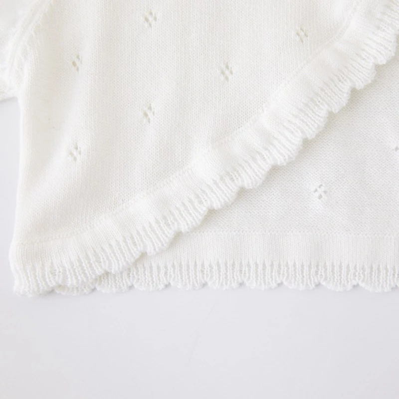 Kids Baby Girls Sweater Solid Cardigan Long Sleeve Toddler Coats Knit Kids Jacket Children Cardigan Short Coat Tops 2-6years