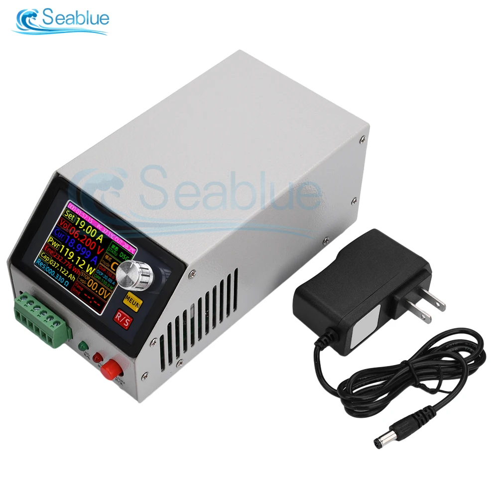 

150W 20A 2.4 inch Electronic Load Tester DC Battery Capacity Tester Electronic Load Lithium Discharge Monitor Power Supply Check