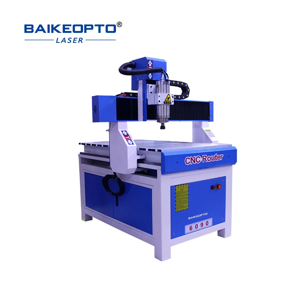 BK-C6090-800W Automatic 3D Wood Carving CNC Router with Automatic Tool Changer