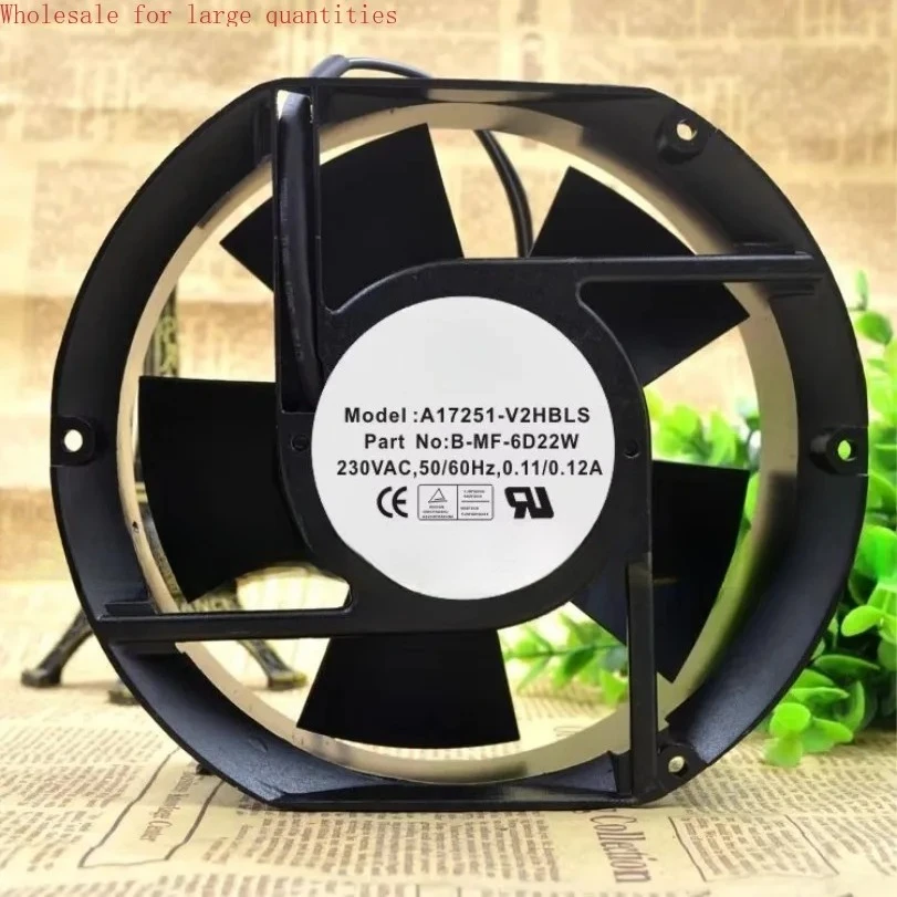 Full Metal High Temperature Resistant Fan For Industrial High Temp Cabinet Electrical Device Cooling(WS004)