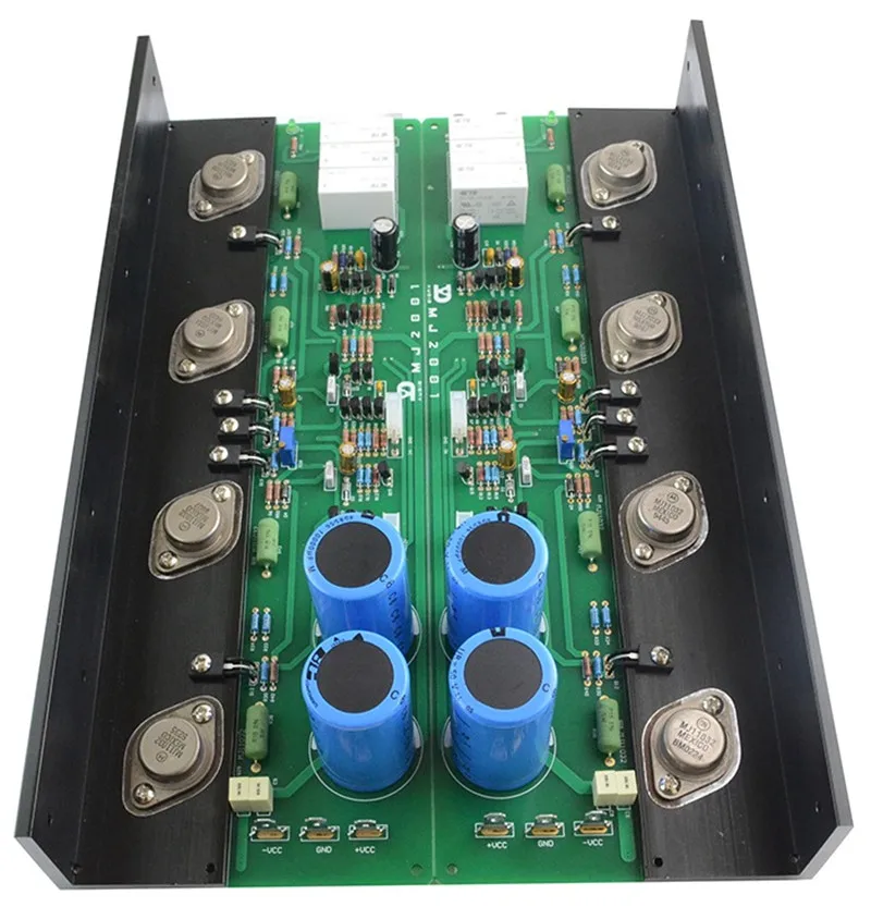 

NEW MJ11032 MJ11033 MJ2001 HIFI Fever 350W 4R 2.0 Channel Stereo Class AB Post-Rear class Audio Amplifier Board Finished