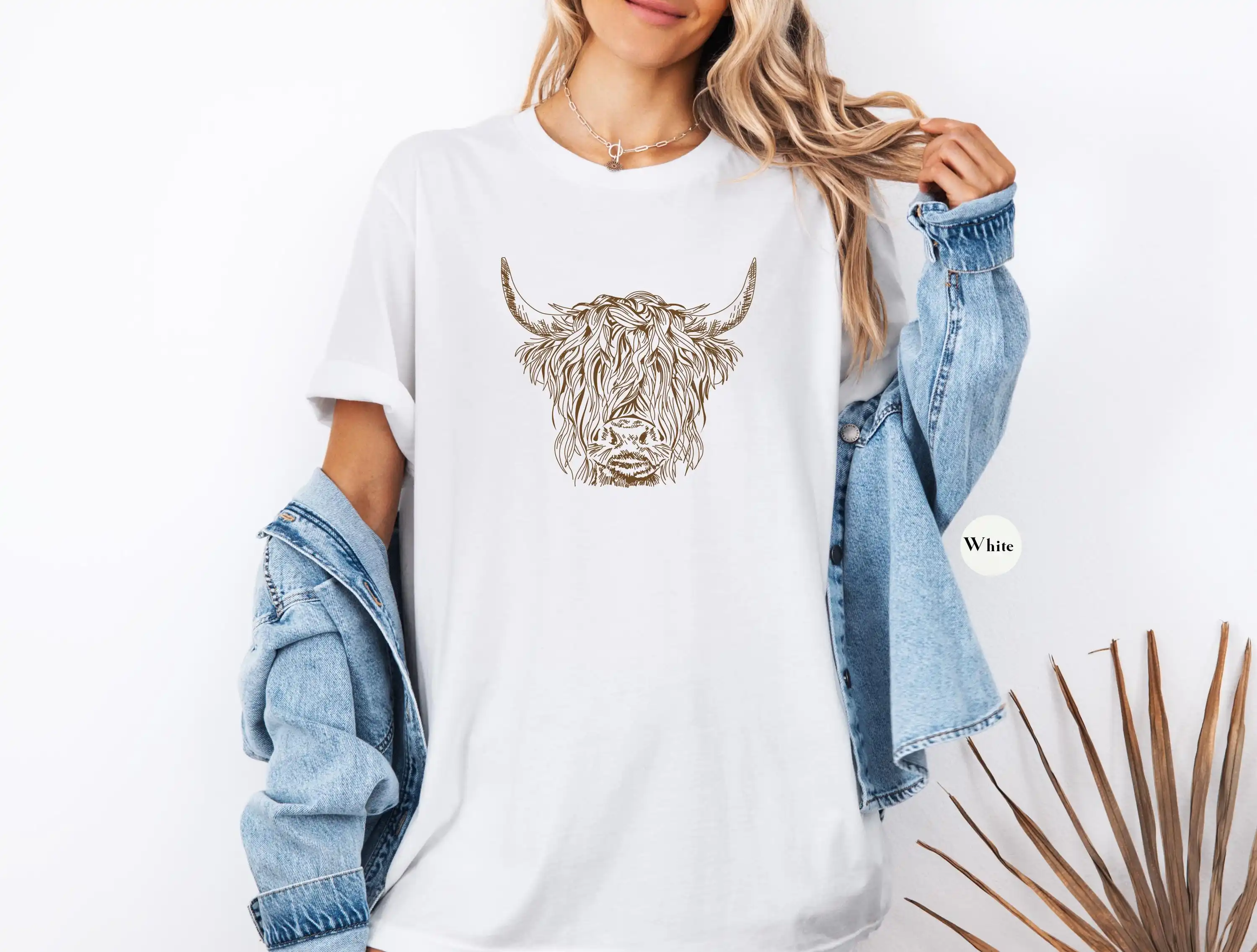 Highland Cow T Shirt Western Country s Lover SweaT