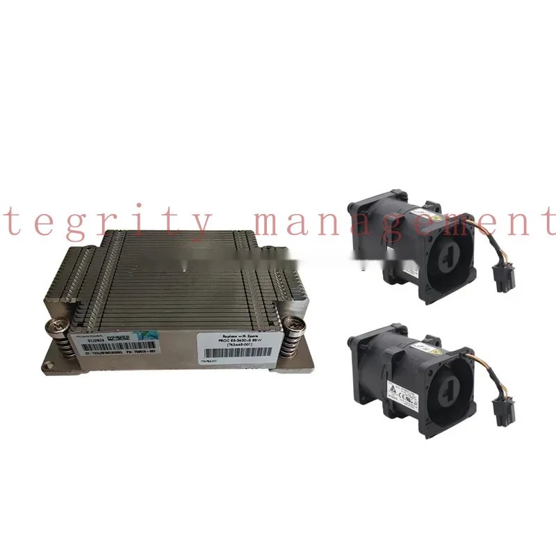 

Original Radiator Cooling Fan Kit for DL160 G9 Gen9 Server779104-001768755-001 Heatsink779103-001778567-001 Cooling Fan
