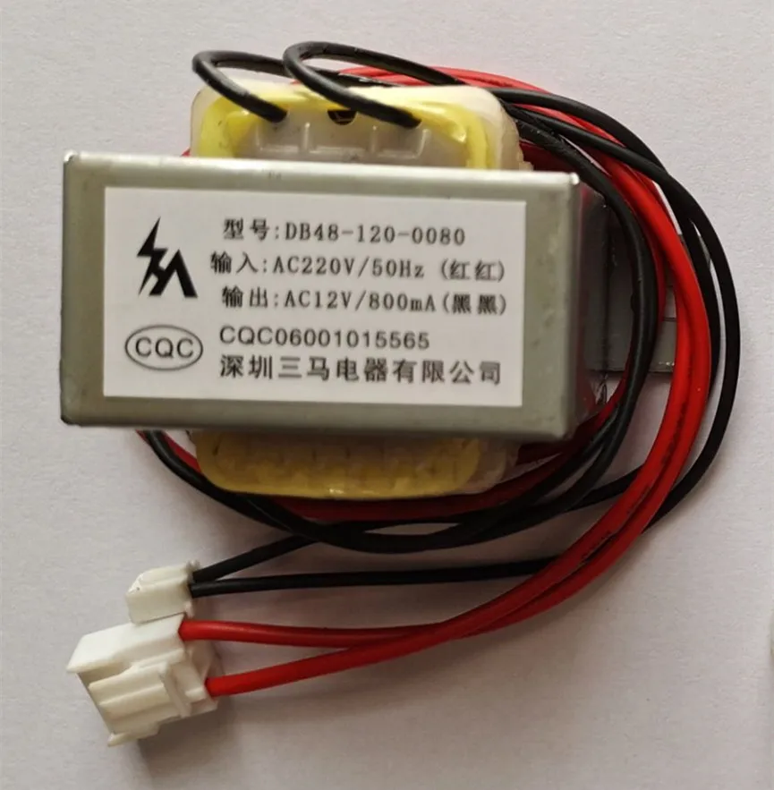 

Air source water heater circuit board transformer 220V 12V800mA circuit board transformer three horse transformer