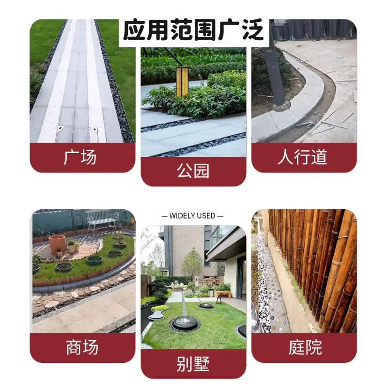 U-shaped drain with stainless steel cover, kitchen sewer grooves, courtyard cobblestone drain cover