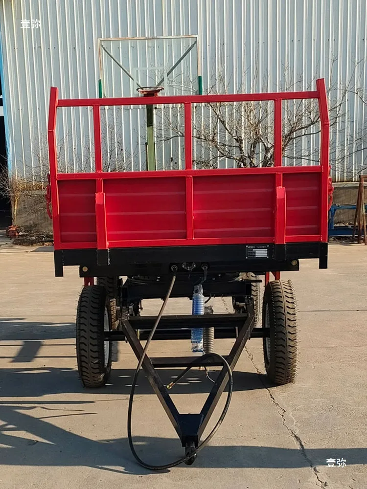 2025 Presa di fabbrica Piccolo rimorchio agricolo Rimorchio per trattore agricolo a basso prezzo