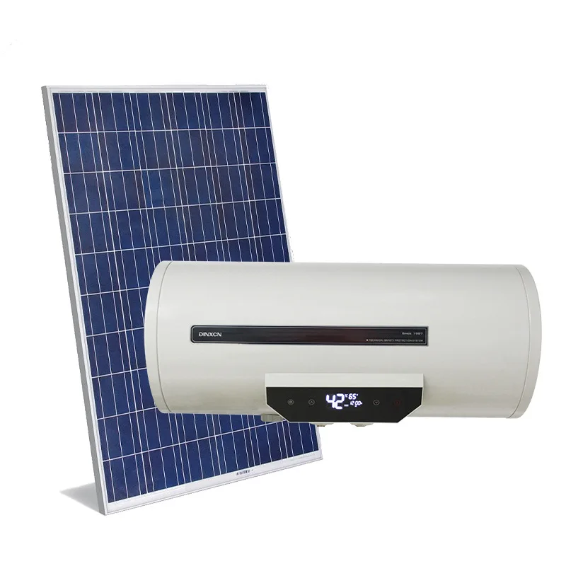 Export photovoltaic solar electric water heater flat plate split type household AC and DC dual-purpose automatic switching