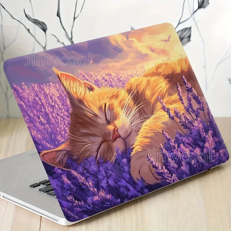 2 piece Themed Pattern Laptop Skin Set Selfadhesive and Scratch Resistant Suitable for 12-15.6 Inch Laptops