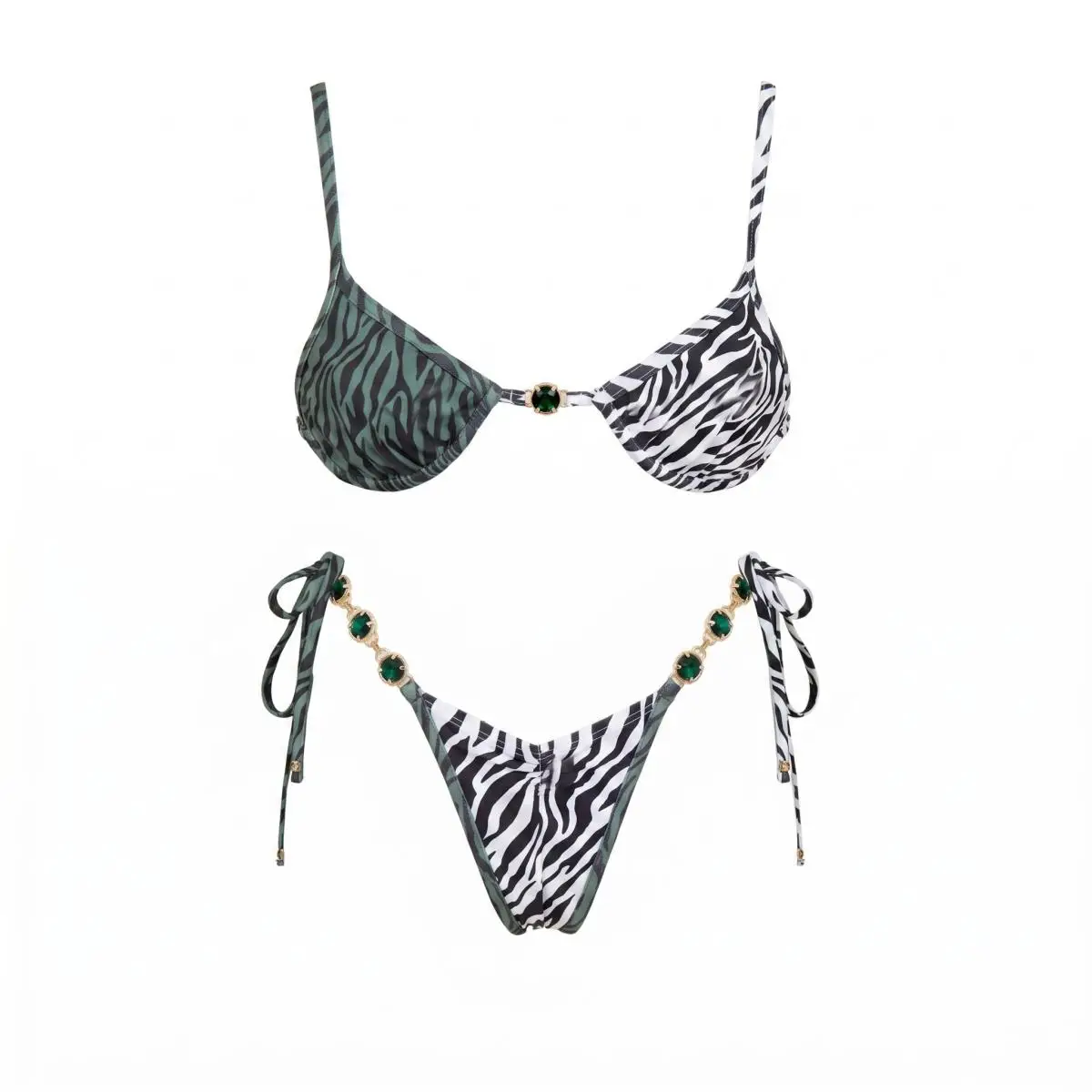 3Pcs Micro Bikinis 2026 New Swimwear Women Swimsuit Sexy Brazilian Bikini Set Dot Print Beachwear Bathing Suit biquini Female