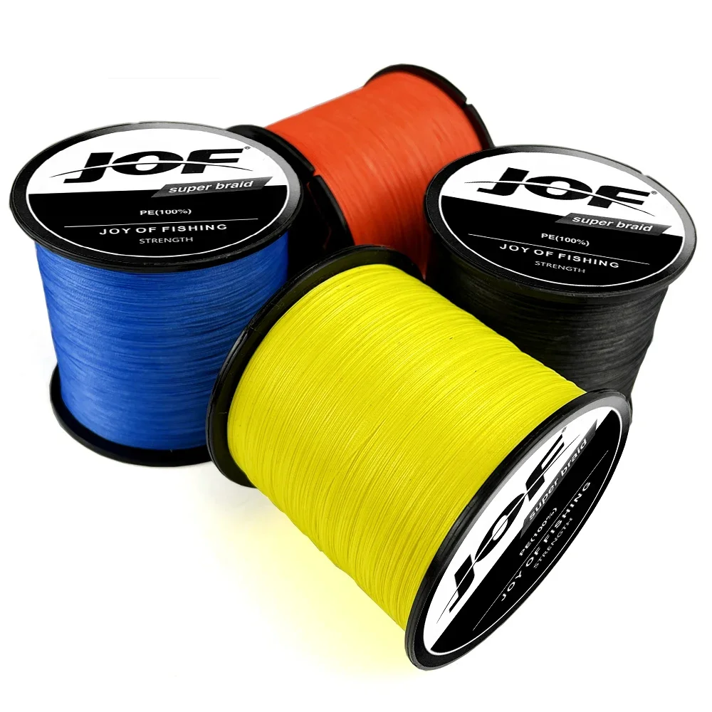 JOF Upgrade Multifilament Smooth PE Braided Fishing Line 8 Strands 300M Carp Fishing Goods 18~78LB Diameter 0.14MM~0.5MM Pesca