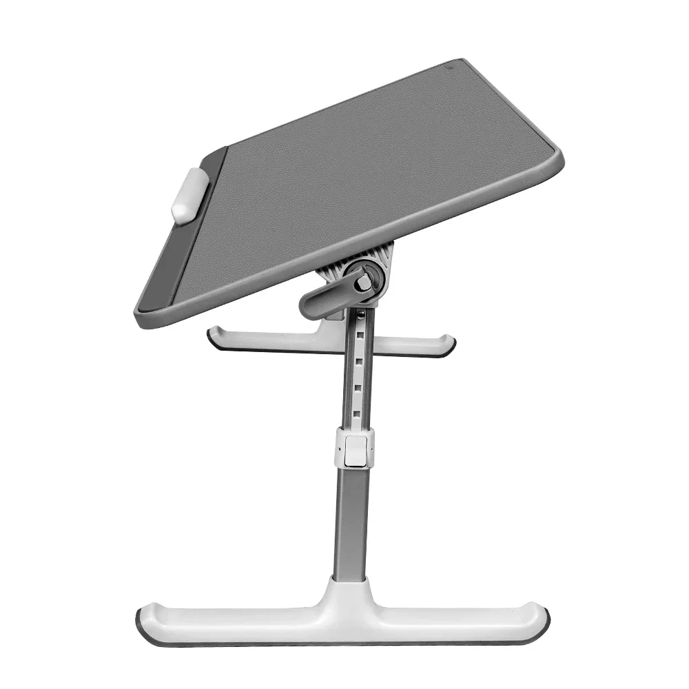 Laptop Tray Desk, Adjustable Ergonomic Multi-angle Computer Table, Foldable and Portable, for Home, Office, Bed