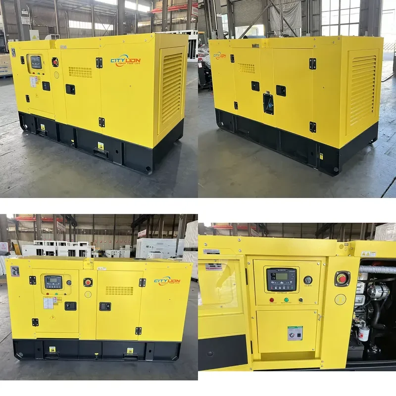 Generator 50 KVA 3 Phase 40KW Silent Type Auto Start Remote Start Open Frame