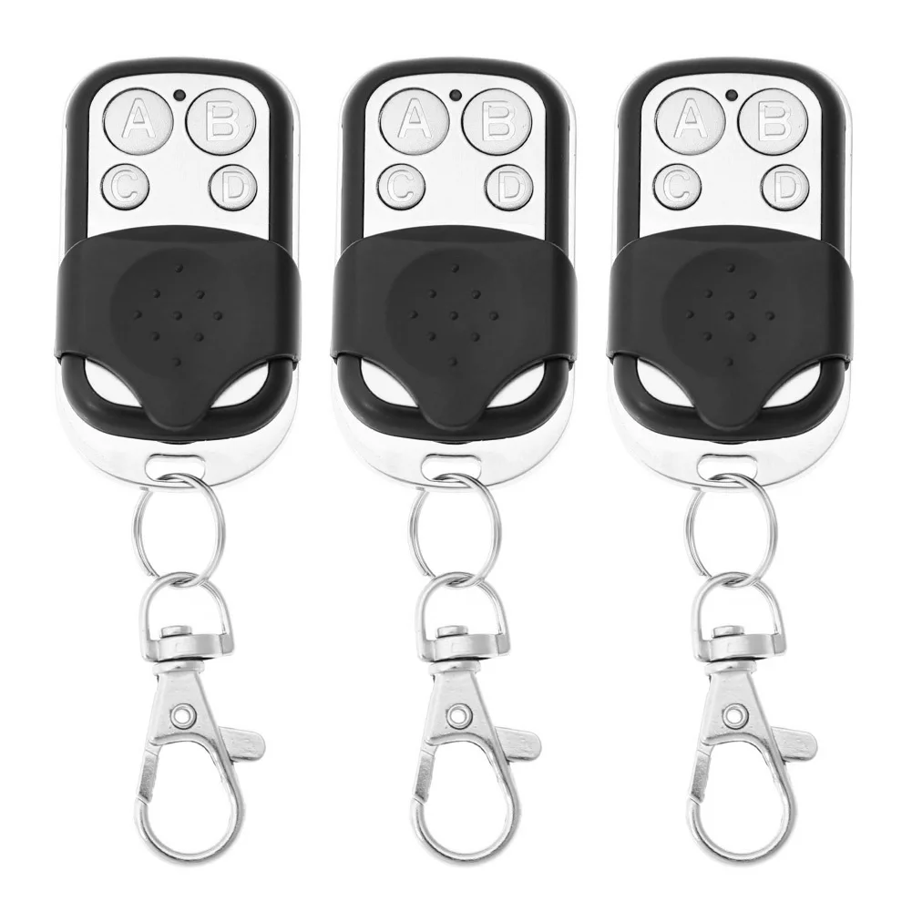 2pcs/3pcs 433MHz Remote Control 4CH Key Copy Duplicator for Car Key Electric Gate Garage Door Cloning for CAME Remotes