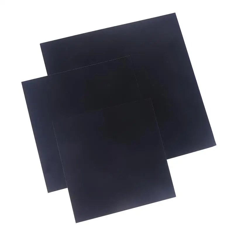 Carta per test laser nera bifacciale da 10 pezzi per profilatura a fascio ad alto contrasto, messa a fuoco spot e calibrazione della macchina