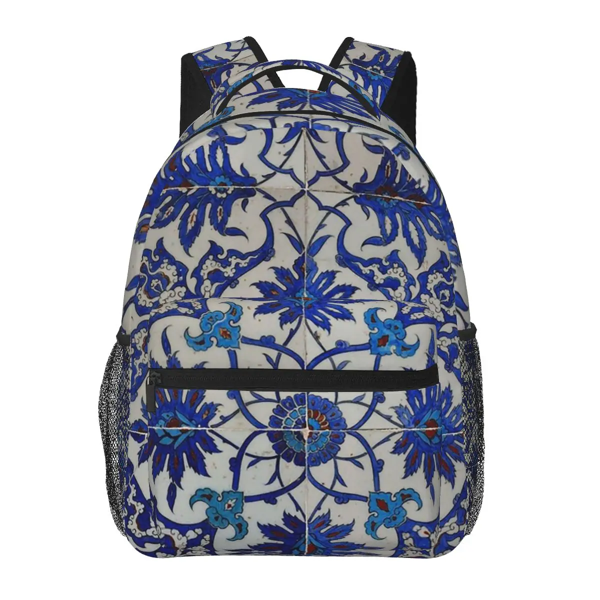

Islamic Mosaic Backpack Hot Sale Daypack Large Capacity Kids BookBag School Bag Shoulder Bags for Men Women