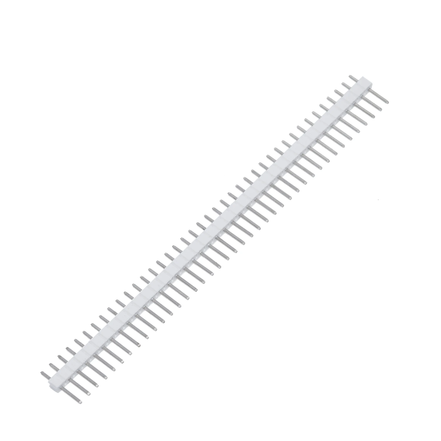 TZT 40 Pin 1x40 Single Row Male 2.54 Breakable Pin Header Connector Strip image 3