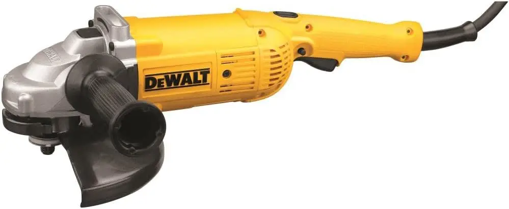 DEWALT Angle Grinder, 9-Inch, 6,500 RPM, 4.0-HP (DWE4519), Yellow