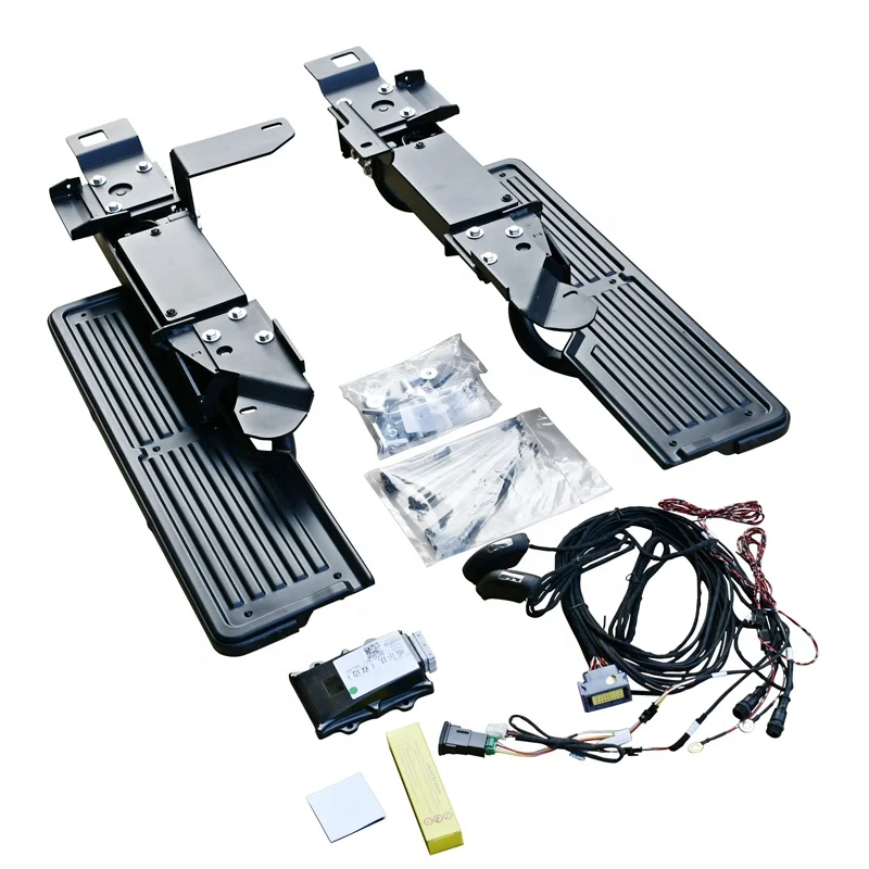 Electric Running Boards Retractable Aluminum Alloy For Alphard 2012-2023 MPV Side Steps with Carry Bag