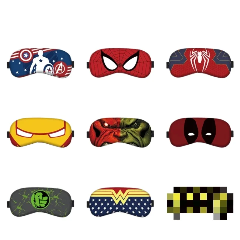 Antifaz para Dormir con Diseño de Héroes de Marvel, Antifaz para Niños, Regalo de Cumpleaños