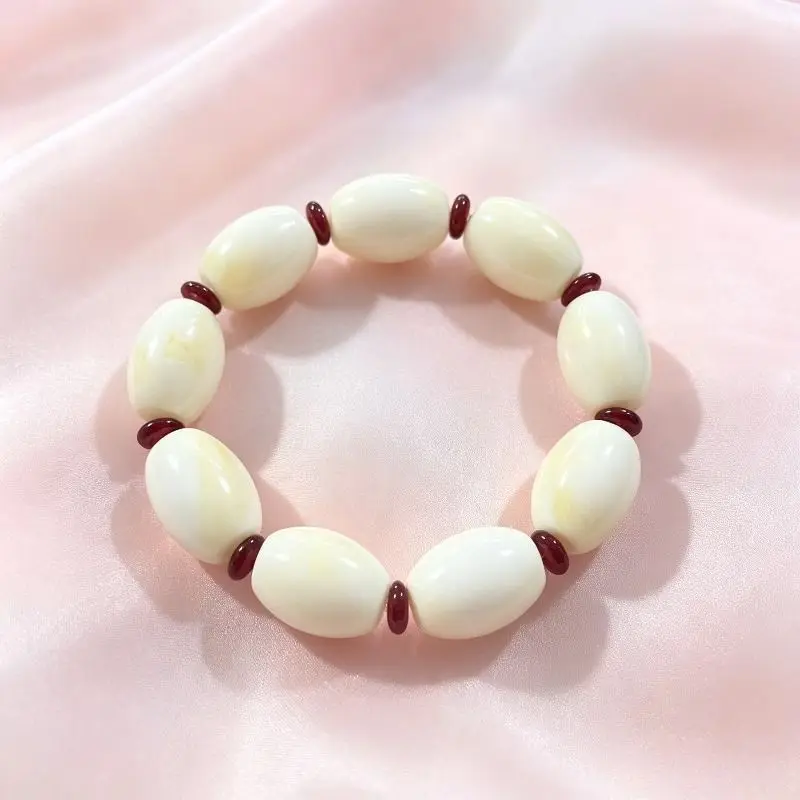 New Exquisite White Honey Single Ring Bracelet, Unisex Daily Trendy Jewelry