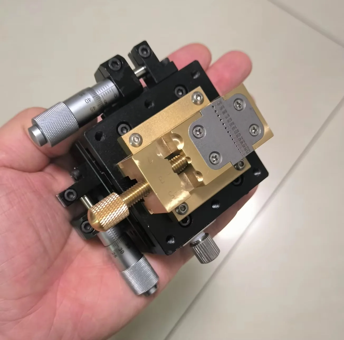 Watch Manual Repair Tools Micro Precision Brass Vise with XY axis fine-tuning platform