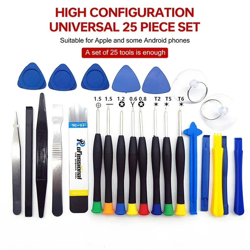 

Universal Phone Disassembly Opening Screen Pry Repair Tool Kits Professional Phone Screwdriver Tools For iPhone Samsung Xiaomi