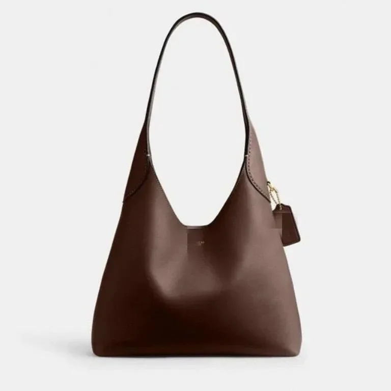 

Luxury designer Brooklyn large capacity hobo underarm retro shoulder portable tote bag 01