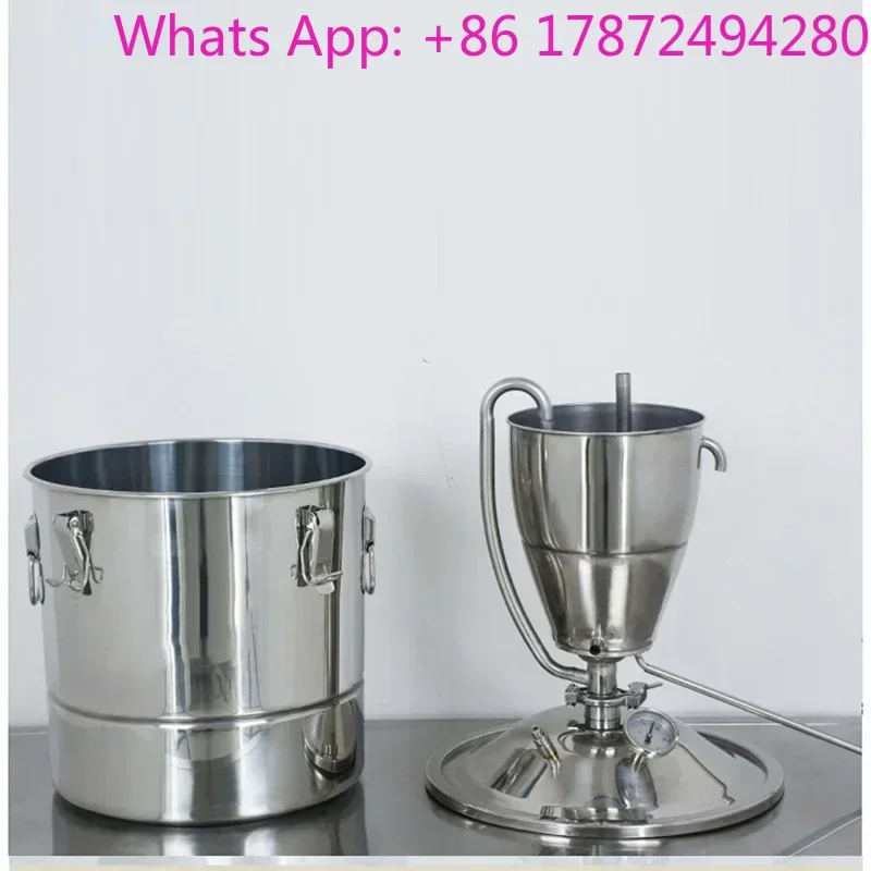 30L Stainless Steel Water Alcohol Distiller DIY Moonshine Equipment For Whisky Wine Beer Spirits Still Home Brewing Kit