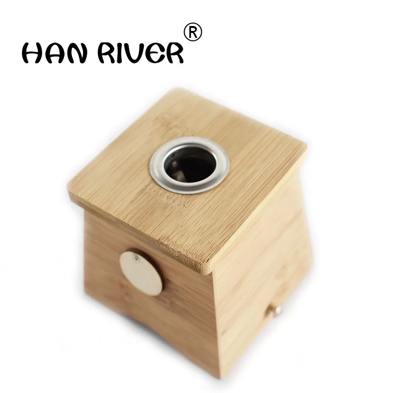 Moxibustion box with a bit cold single-arch moxa roll moxibustion apparatus of department of gynaecology wooden moxibusti