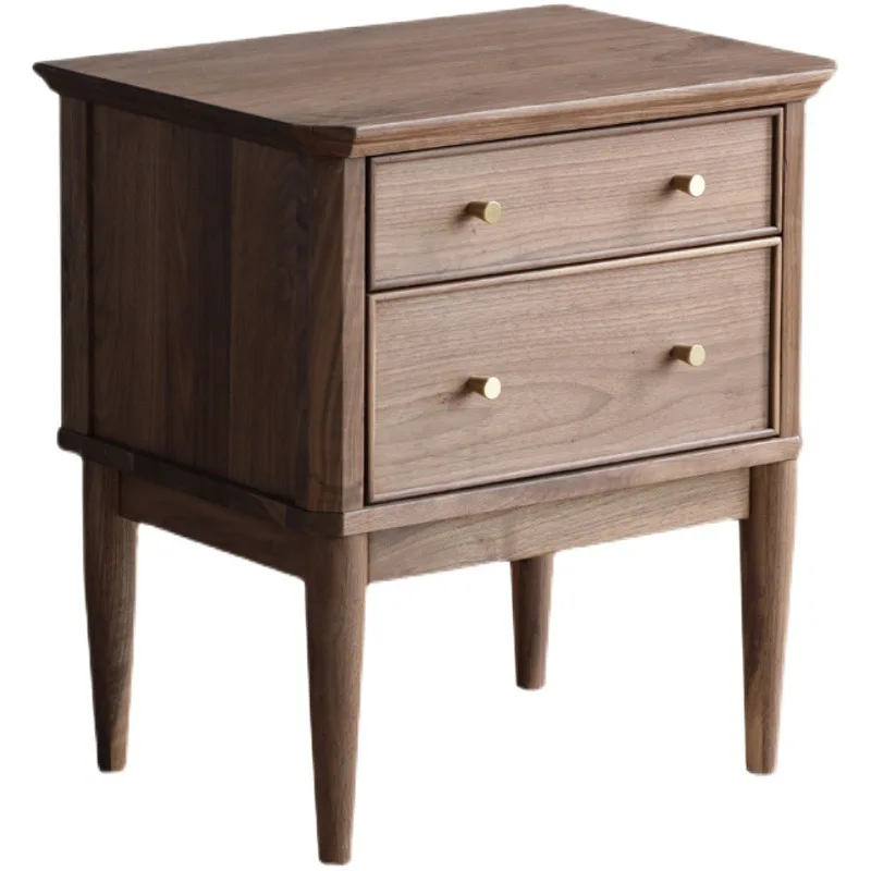 

Black walnut bedside table